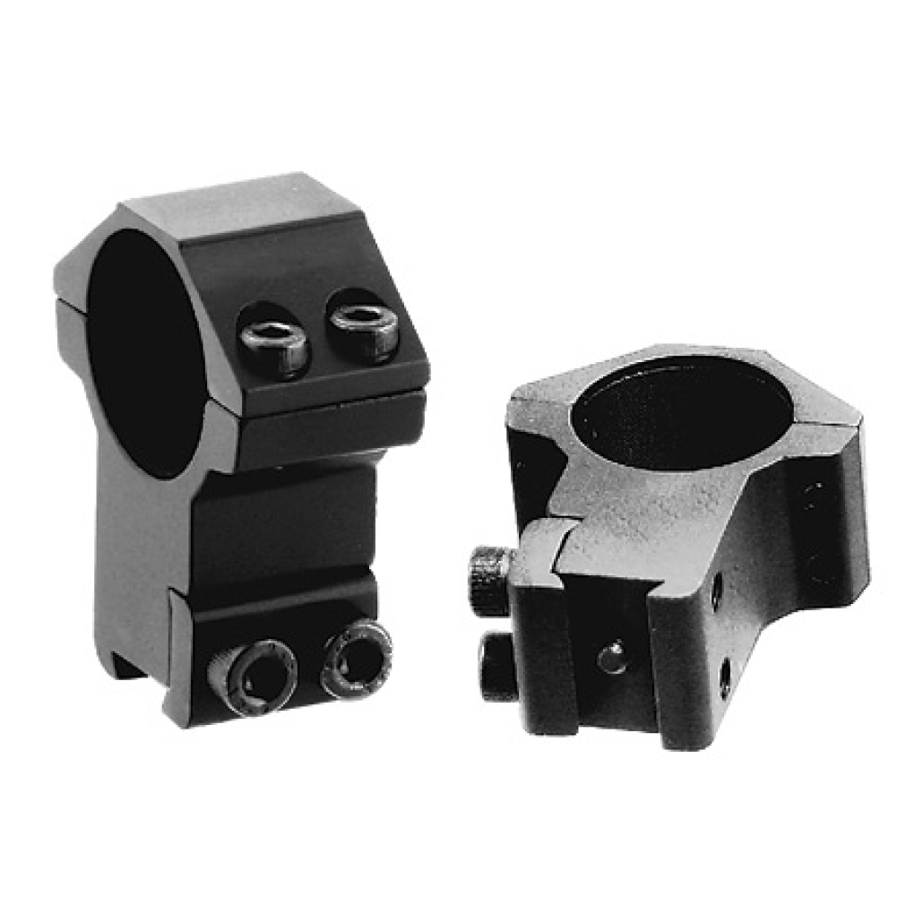Kikarsiktesfäste 1" Medium / Höga 9-11mm Kraftfulla fästen för alla typer av vapen. Precisionstillverkade fästen i hård anodiserad aluminiumlegering.