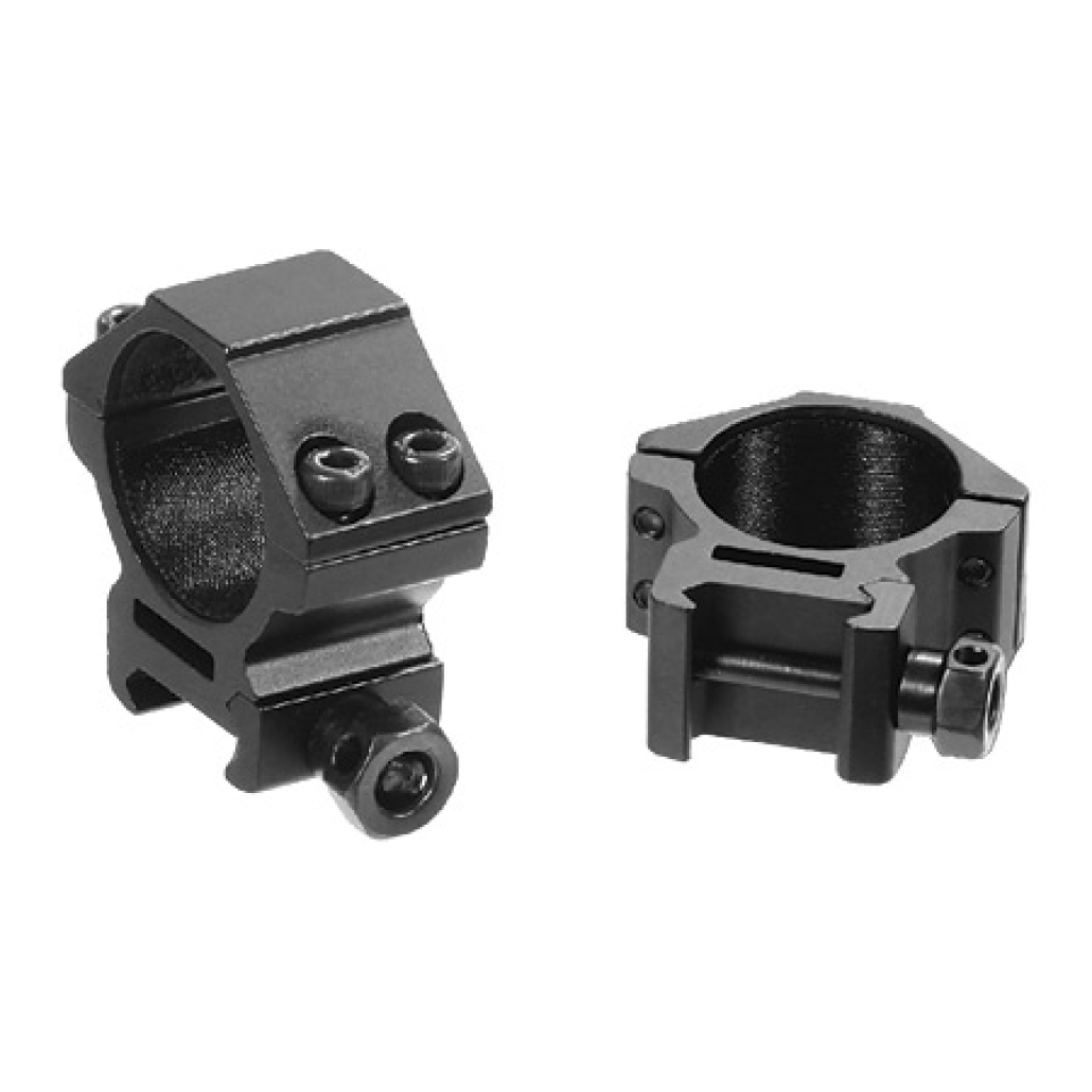 30mm LÅGA Weaver Leapers Kikarsiktesfäste Rejäla robusta kikarsiktes ringar med "see through" konstruktion, 9mm ( Sadelhöjd ) Saluförs Parvis!