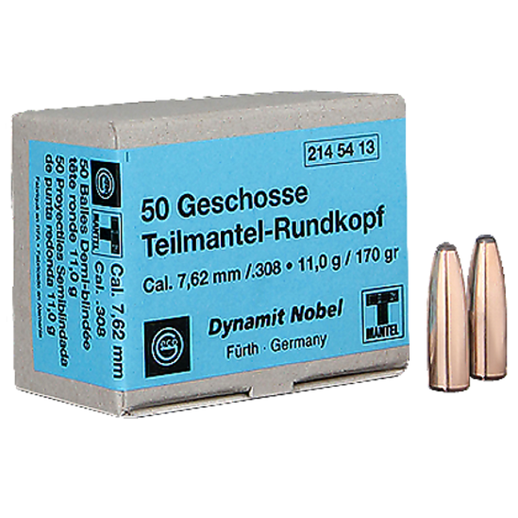 GECO KULA Kaliber .30 Är en välkänd ammunition bland jägare och sportskyttar, självklart finns det även kulor för handladdning från dem hos oss