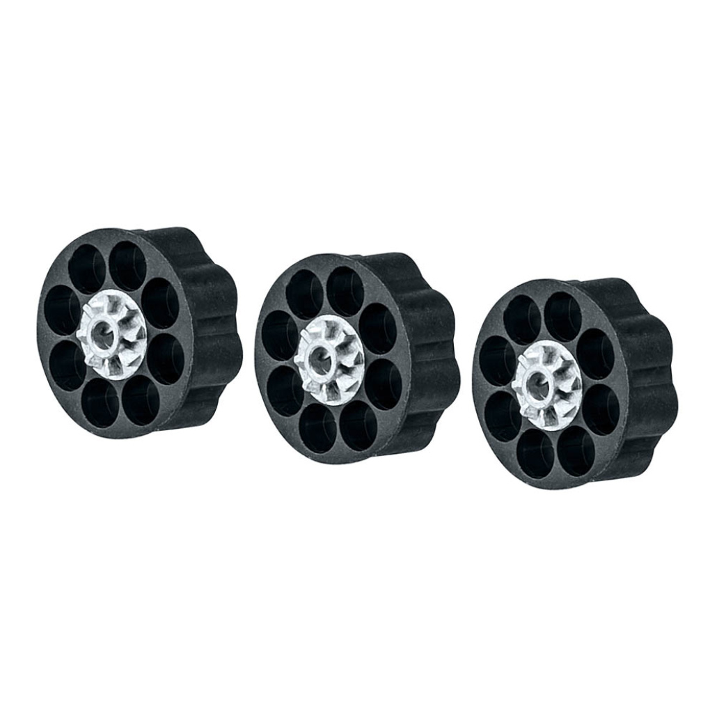 3-pack Cylindermagasin UX SA 10 Umarex Passar till följande pistol i vårt sortiment med: Art.nr   FP5.8328 UX SA 10 .177 / 4,5mm Det finns även ett komplett stavmagasin som extra tillbehör! 