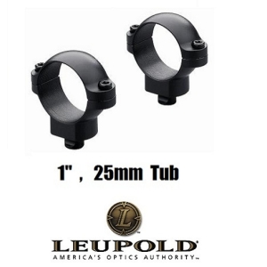 Leupold QR StålRingar 1" , 25mm