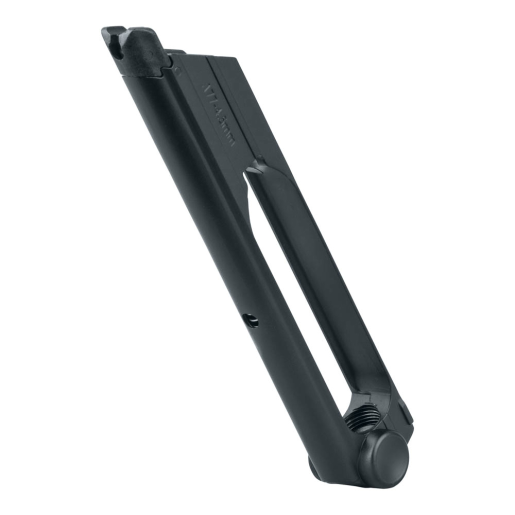 Magasin Legend P.08 passar till Legends Luger P08 4,5mm ( 4,42mm ) Luftpistol med Art.nr FP5.8142 20 skotts magasin för stålrundkulor!