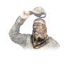 Ansiktsmask Primos Ninja 3/4 Mask Mossy Oak B/U
