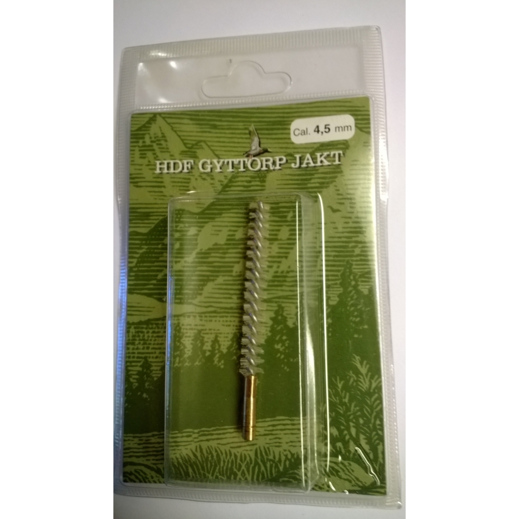 Tagel Borste Kaliber .177 passande till Gyttorps läskstänger. Tillverkas i Italien till Gyttorp av ledande tillverkare av vapenvårdsprodukter.