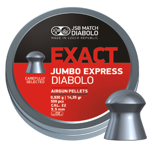 JSB Exact Jumbo Express, 5,52mm - 0,930g Luftvapen Ammunition