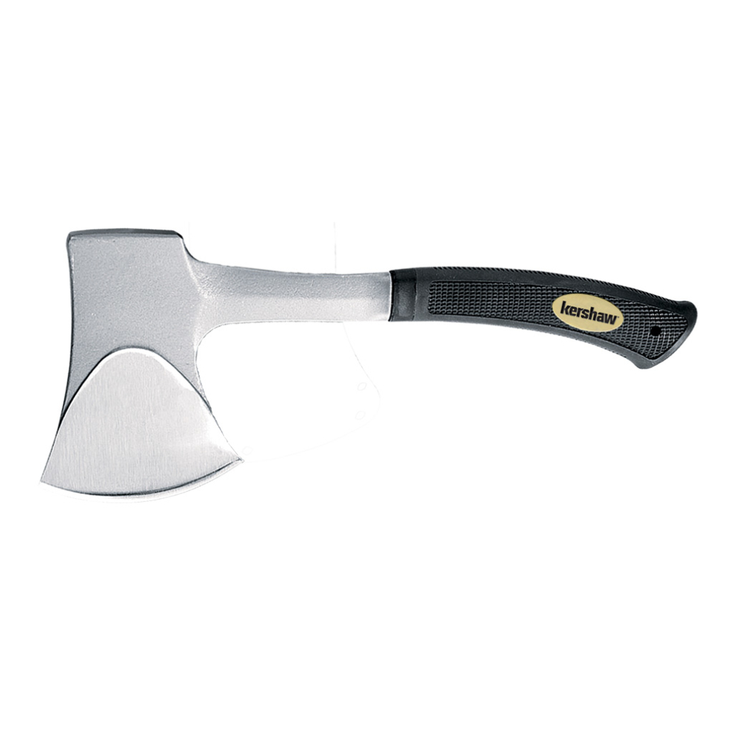 Yxa Kershaw 1018 Framför dig har du en perfekt yxa för att klyva ved till lägerelden mm. Ett måste ute på äventyren i skogen. Smidd i ett stycke!