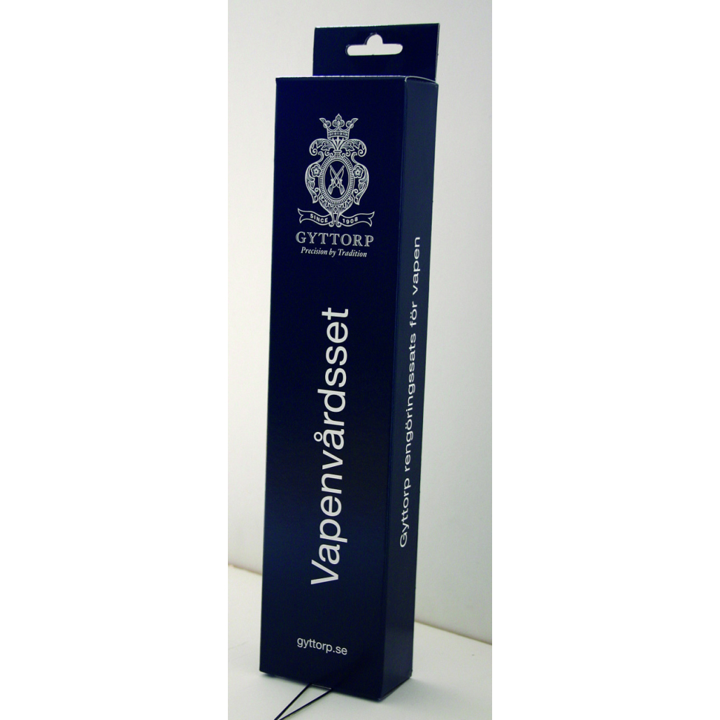 Pistol Kaliber 5.6-9mm Vapenvårdsset/Rengöringssats Gyttorp ett prisvärt vapenvårds set till pistol/revolver från Gyttorp!