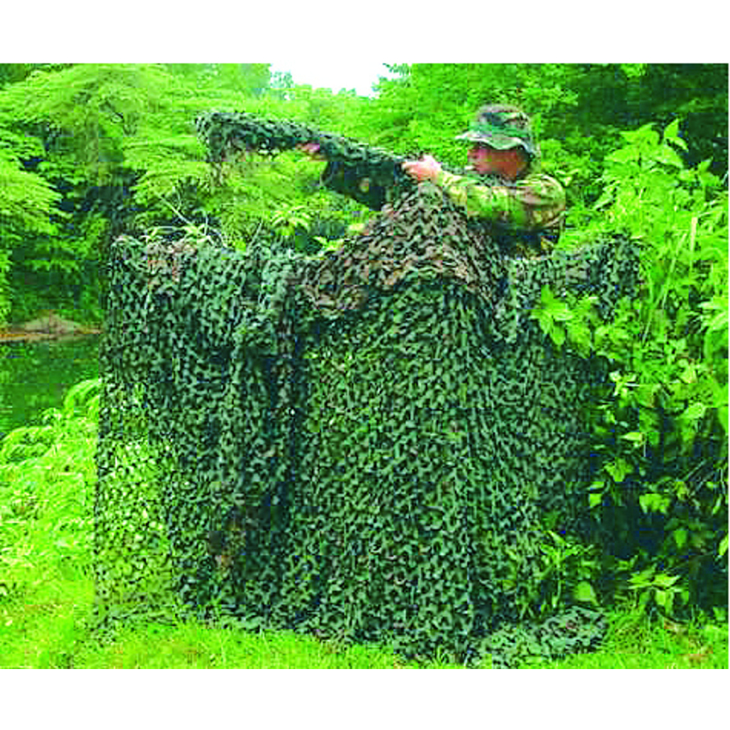Kamouflagenät Woodland 3 X 2,4 meter För jakt, fågelskådning, paintball, fotografering, naturliv! Framtaget & utvecklat i samarbete med militär samt jägare!