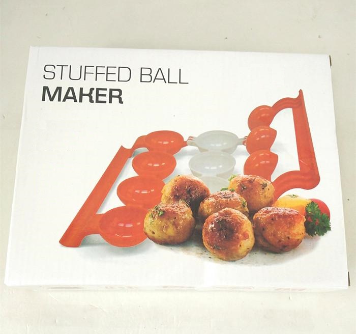 Köttbullepress, fyllda köttbullar, köttbullar med fyllning - Bild 6