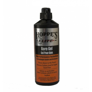 Hoppe´s Elite Bore Gel Solvent -Tycker du att ditt vapen sprider skotten lite för mycket ? ? ?-Då är det kanske på tiden för en solvent rengöring….