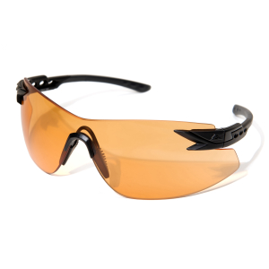 Edge Notch - Black / Tiger Eye Vapor Shield© Skytteglasögon/Skyddsglasögon
