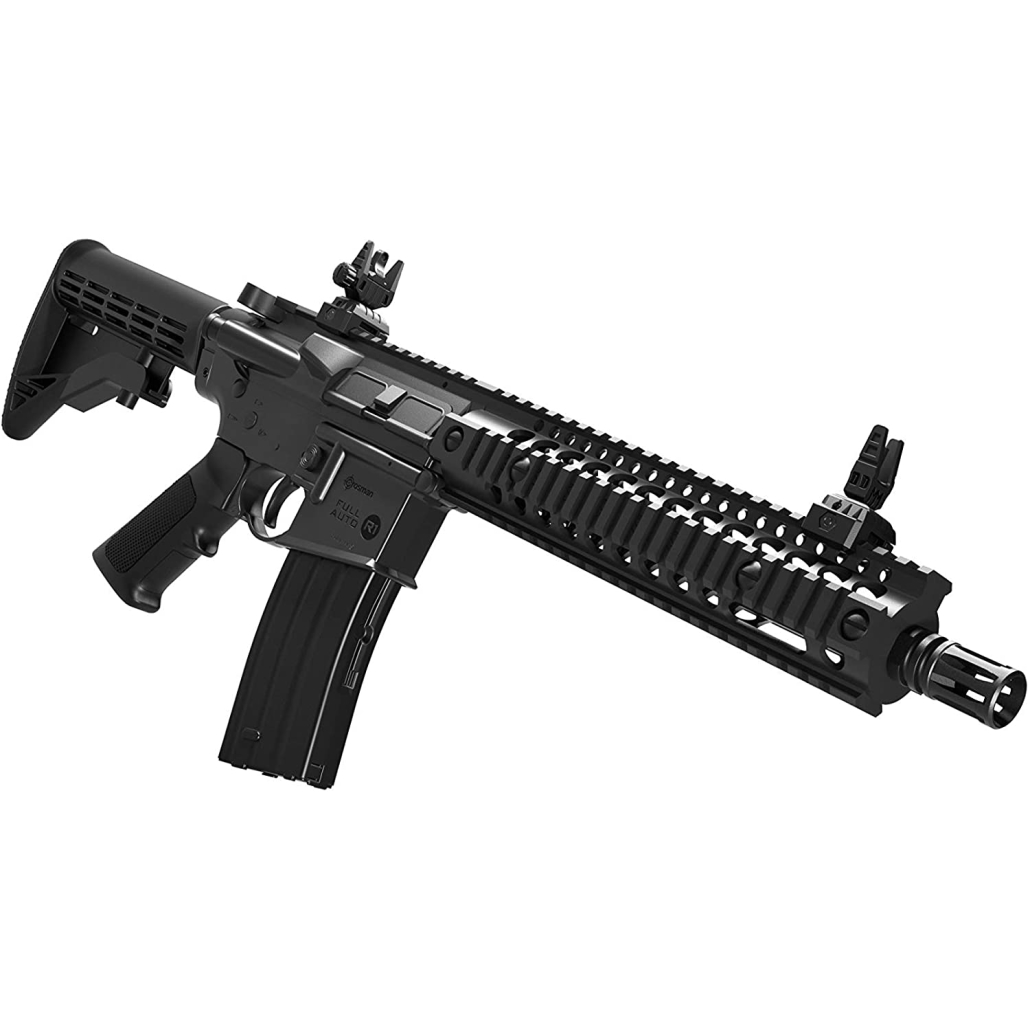 Crosman Full Auto R1 Helautomatiskt luftgevär som levererar mycket skjutglädje, när ammunitionen är för dyr till din AR bössa, då är det den här man väljer!