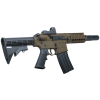 Crosman Bushmaster MPW Full Auto with Red dot - Bild 3