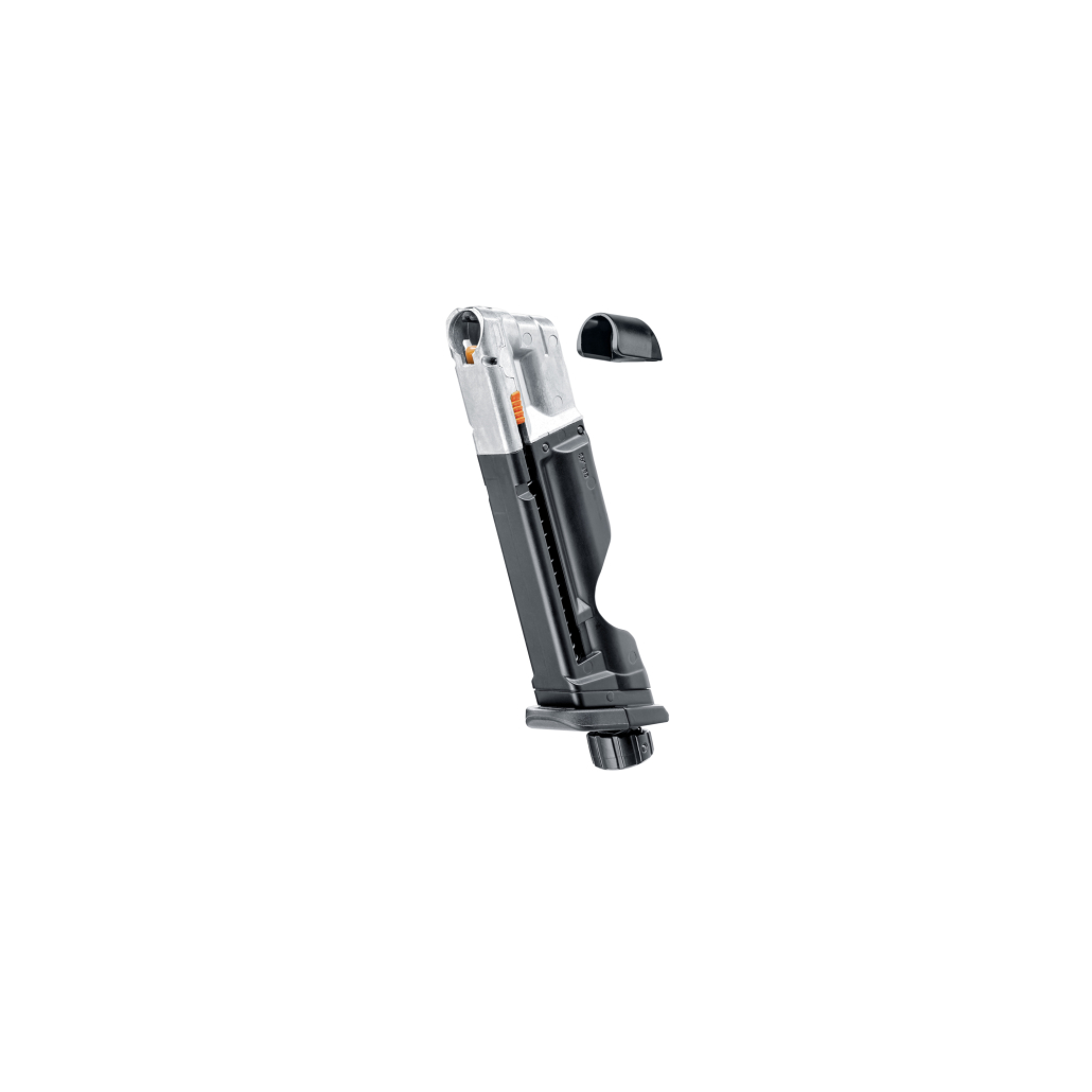 Emergency Magasin T4E Glock 17, detta är ett emergency magasin som man kan utrusta pistolen med om man vill ha den skjutklar väldigt snabbt!