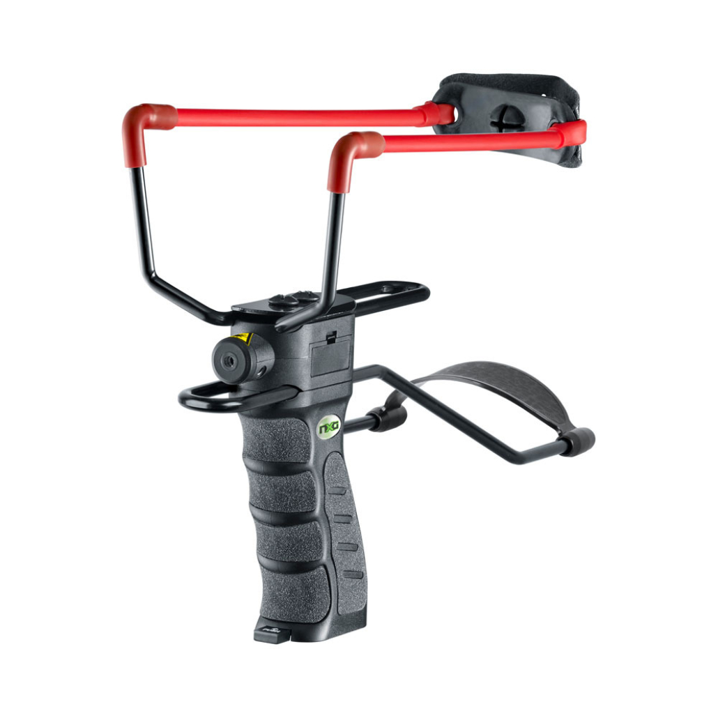 Slangbella NXG PSS-210 Laser Maxad slangbåge, inbyggt magasin, laser som gör det lättare att korrigera träffarna. Precisions-slangbåge justerbart armstöd!