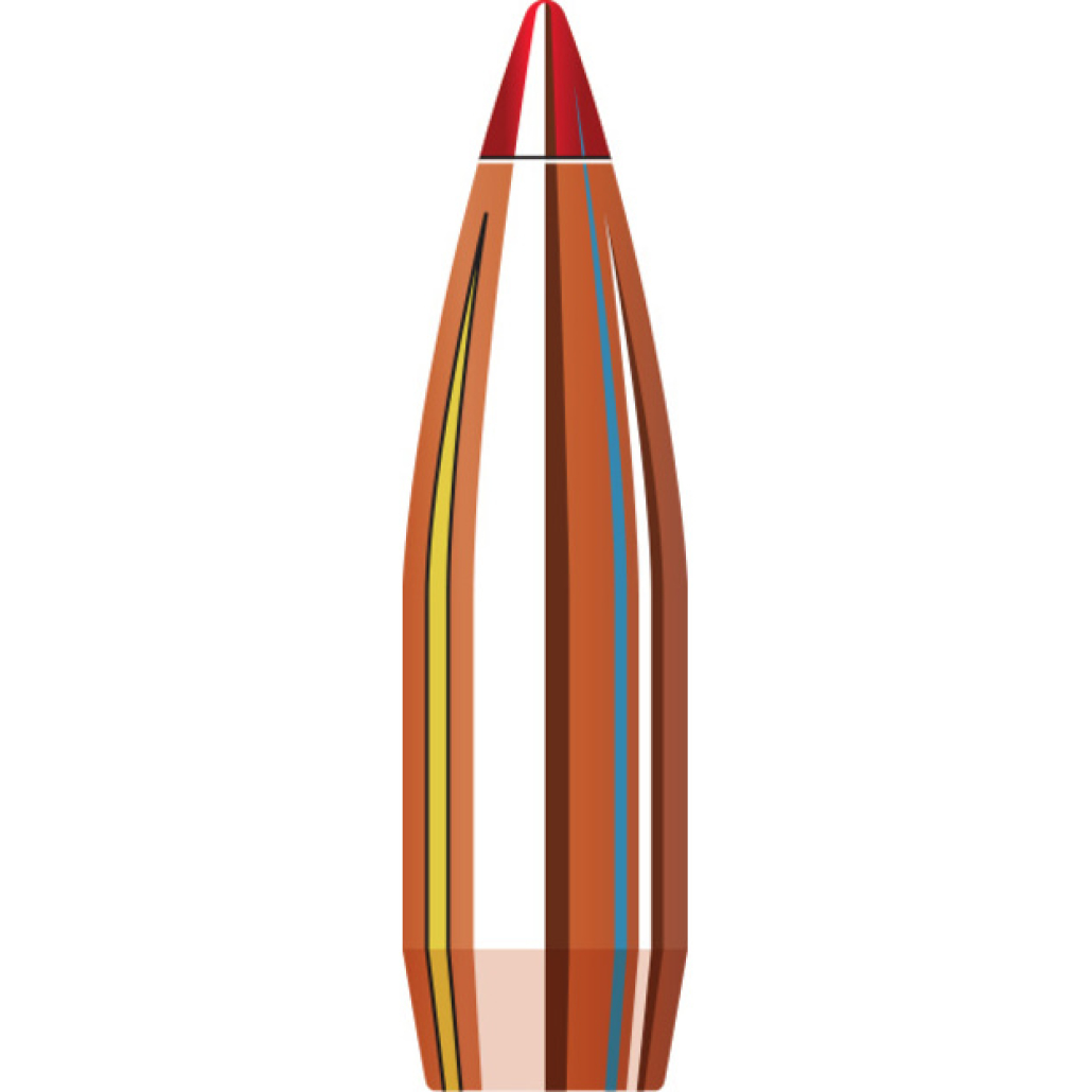 Hornady V-MAX Bullets 6.5MM Branschens ledande varmintkula med polymerspets. Maximal noggrannhet, explosiv expansion även vid låga hastigheter