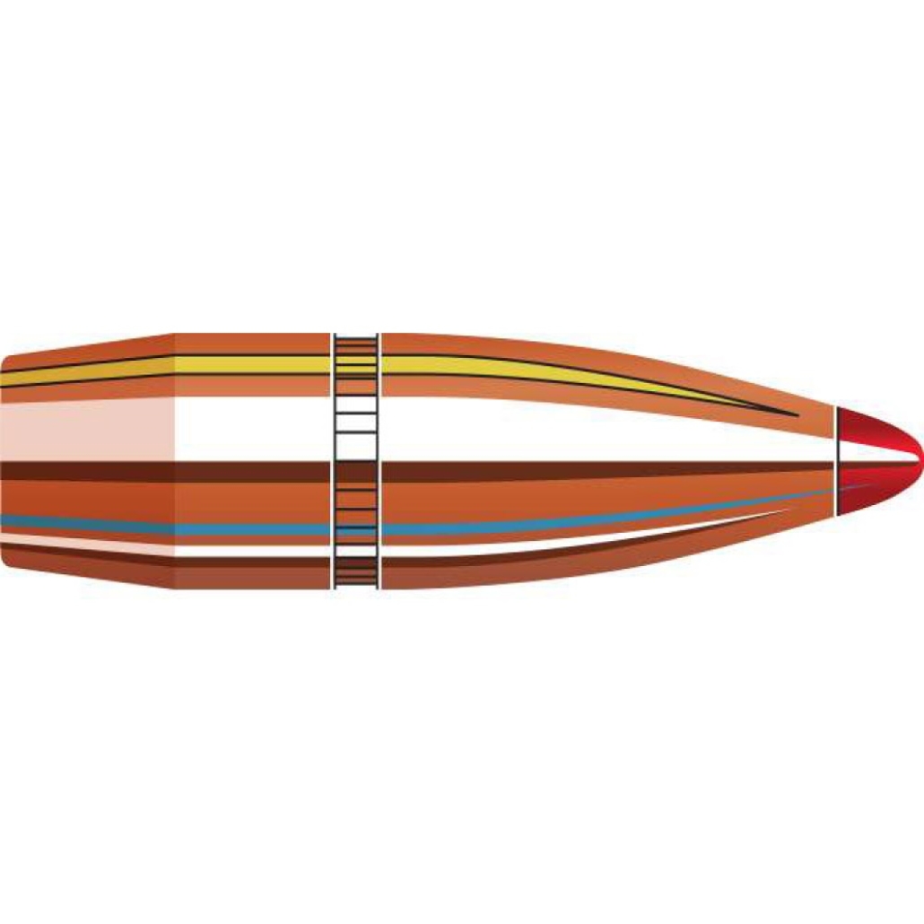 Hornady SST Bullets .30 Erkänt vass kula utvecklad för hög chockverkan och korta flyktsträckor. Perfekt för drevjakter!