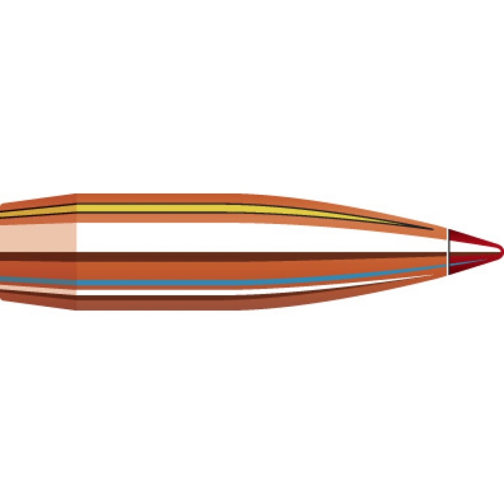 Hornady ELD Match Bullets Cal .30 is a supremely accurate, high BC match bullet. Sectional Densisty / SD .268 Ballistisk Koefficient / BC (G1)  .547
