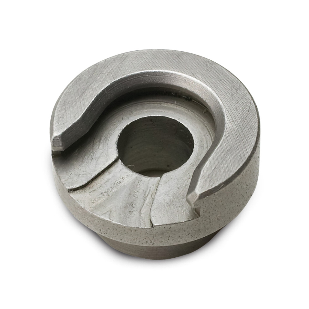 Hornady Shell Holder #16 Hylshållare precisionsbearbetade från massivt stål och sedan värmebehandlade för att fungera felfritt i pressen.