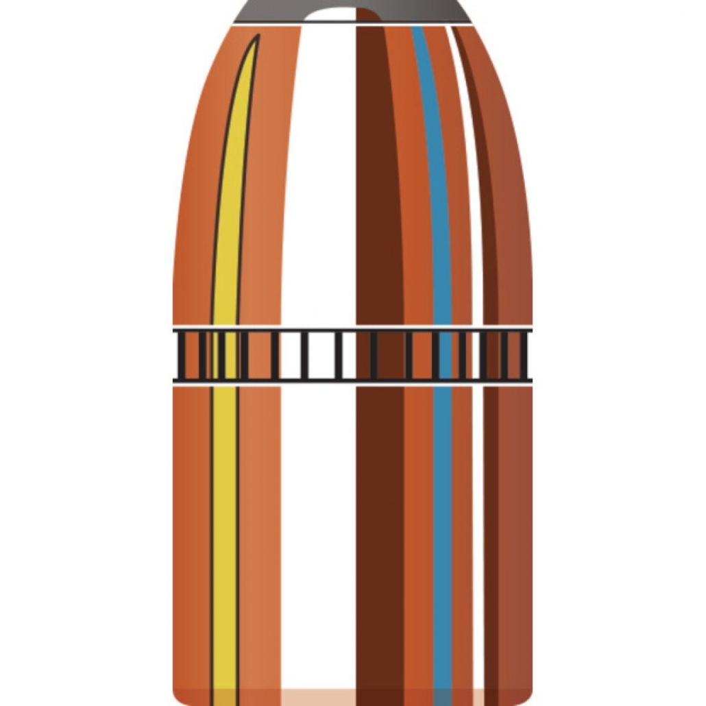 Hornady InterLock Rifle Bullets 45 Cal Hornadys Interlock® är en traditionell jaktkula med exponerad blyspets. En av de mest ballistiska kulorna som någonsin utvecklats. 
