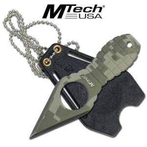 Neck Kniv MTech grön digital camo