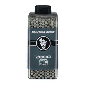 Oberland Black Label BBs, 2800 kulor, 0,12 g, Airsoft Ammunition