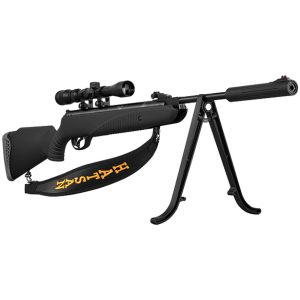 Luftgevärspaket Hatsan85 Sniper Carbine prisvärt luftgevärs paket, smidig kompakt karbin, 3-9X32 Kikarsikte ingår, vapenrem, benstöd ingår!