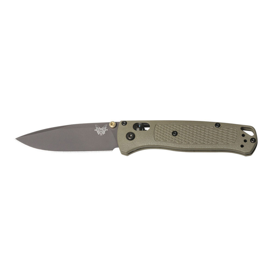 Benchmade 535GRY-1 Bugout Fällkniv är en lättviktskniv som blivit en av Benchmades mest populära modeller. Perfekt som EDC eller smidig jakt/friluftskniv.