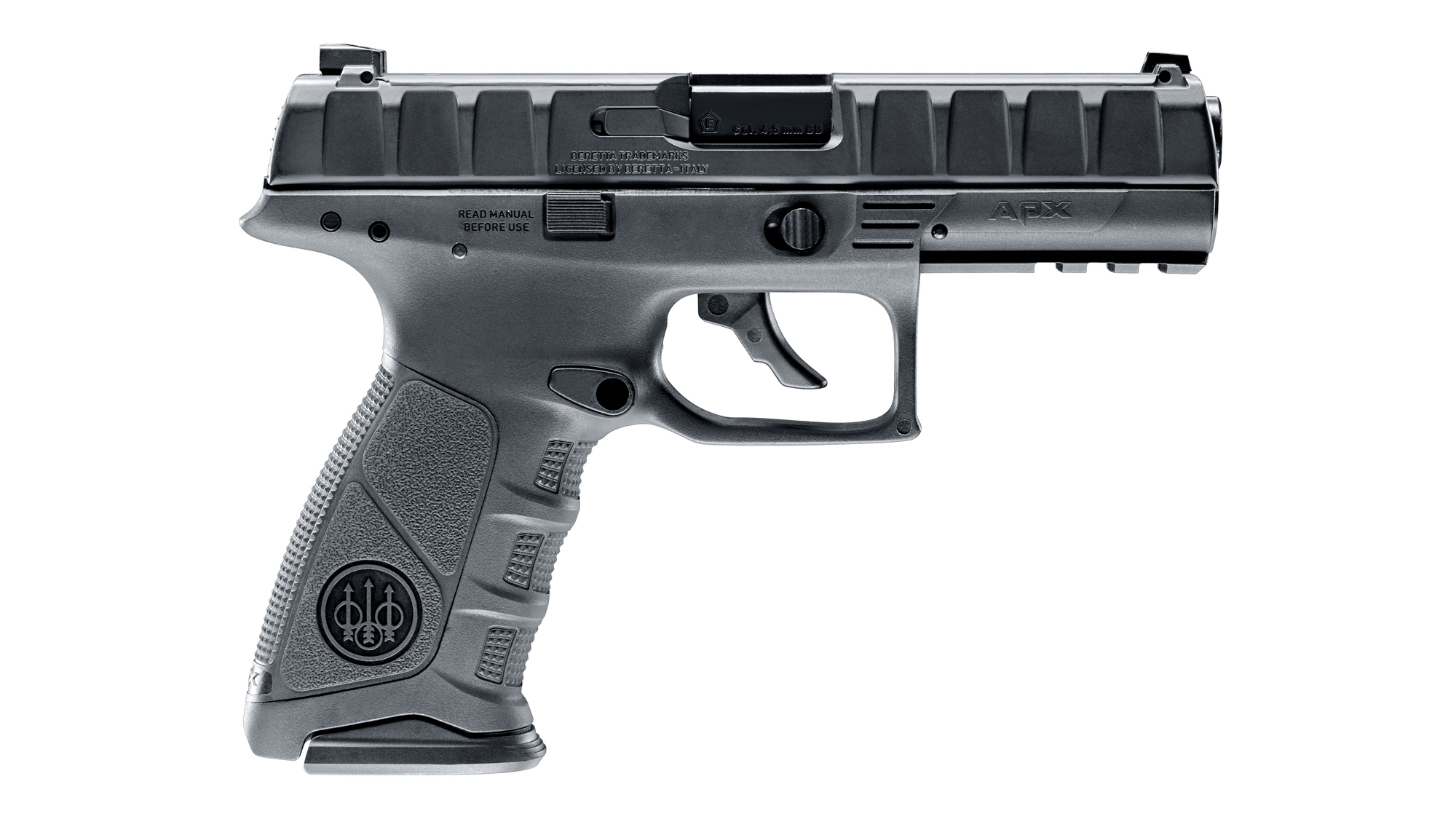 Beretta APX CO2 4.5mm En efterlängtad pistolmodell, Innan man ens kan köpa den skarpa krut versionen så finns nu samma modell i luftpistolsutförande.