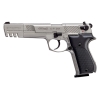 Walther CP 88 Silver extra lång pipa för längre visirlinje och högre utgångshastighet. Drivs med en 12 g kolsyrepatron som sitter elegant dold i greppet.