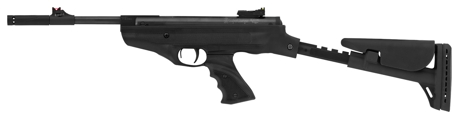 HATSAN 25 SUPERTACTICAL VORTEX Liten och lätt cylinder, superkort slaglängd i kombination med Hatsans gaspistong ger ett lättskjutet vapen med hög precision