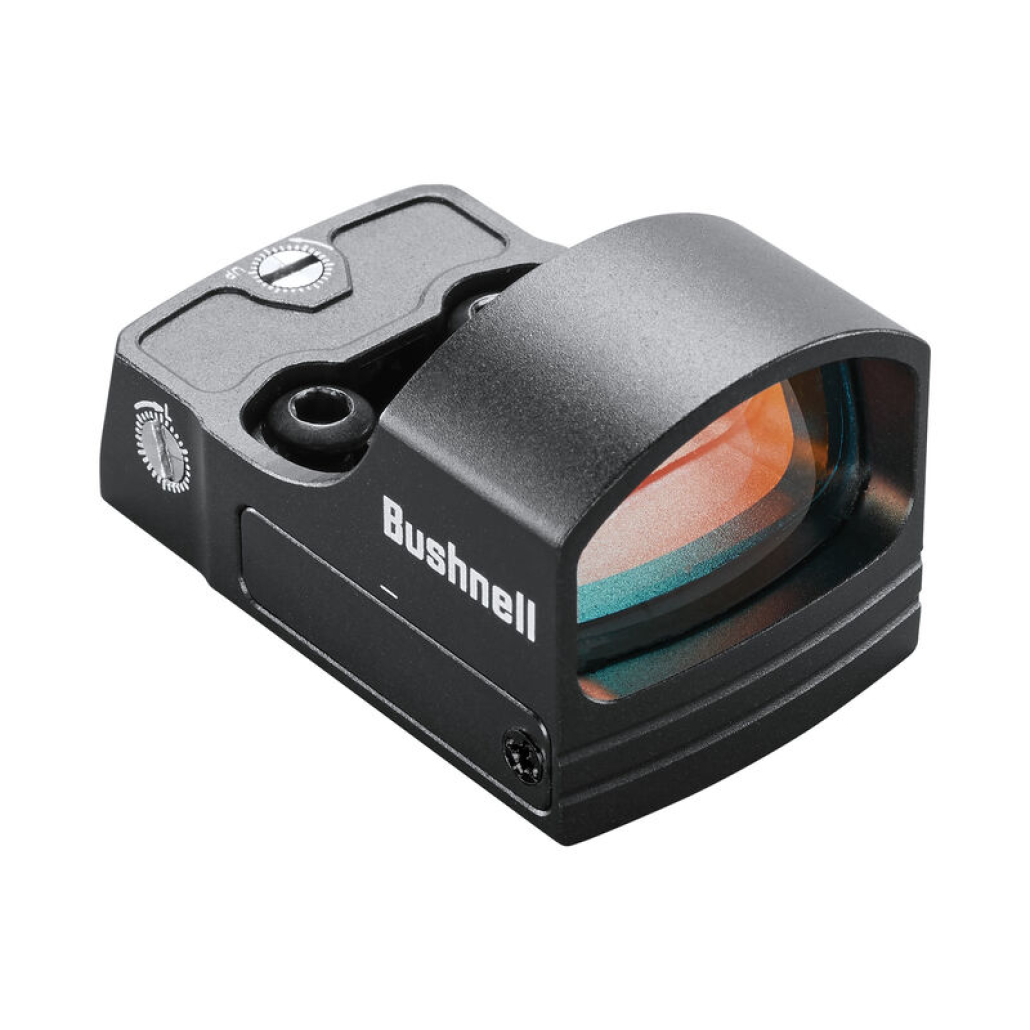 Bushnell RXS-100 Rödpunktssikte Hollowframe, ett litet och nätt hollowframe sikte för, snabba skott på närmre håll, drevjakt, eftersök mm.