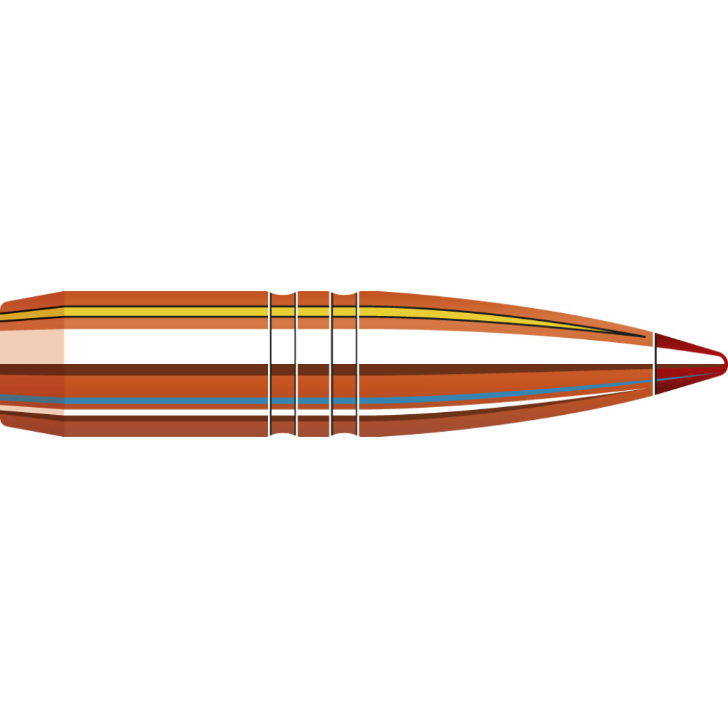 Hornady CX Bullets 7mm, Hornadys nya blyfria premiumkula. Optimerad för bättre precision, expansion och skottverkan, allround för rådjur, vildsvin och älg.