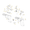 Sig Sauer P320, Spare Part, Pin, Safety Lever - Bild 2