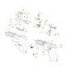 Sig Sauer P320, Spare Part, Roll Pin, Sear Housing - Bild 2