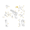Sig Sauer P226-P229 Spare Part Slide Catch Lever Black - Bild 2