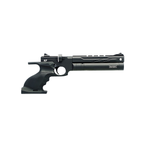 Reximex RP PCP Pistol är ett lätt och smidigt luftvapen som kan användas både som gevär och pistol. Inbyggd regulator samt helt rekylfri att skjuta med ger mycket hög precision i detta luftvapnet!