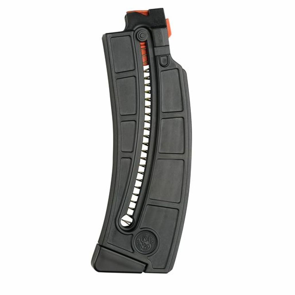 Smith&Wesson M&P 15-22 Magasin Är ett pålitligt 25-skotts original magasin som är speciellt utformat för detta vapen i kaliber .22lr!