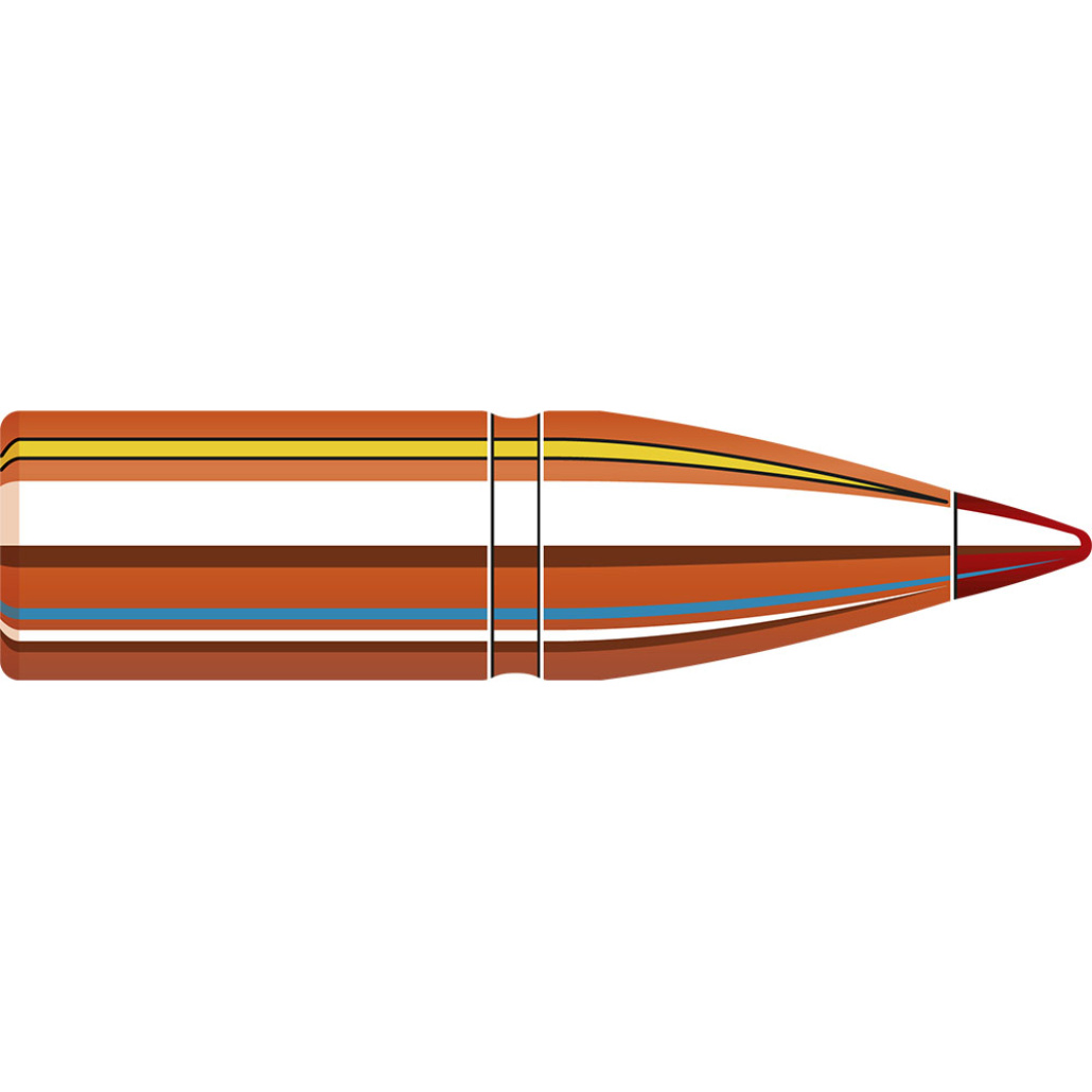 Hornady CX Bullets Kopparkula pålitlig expansion i höga och låga hastigheter, Ny geometri med optimerade rillor bättre precision och högre BC