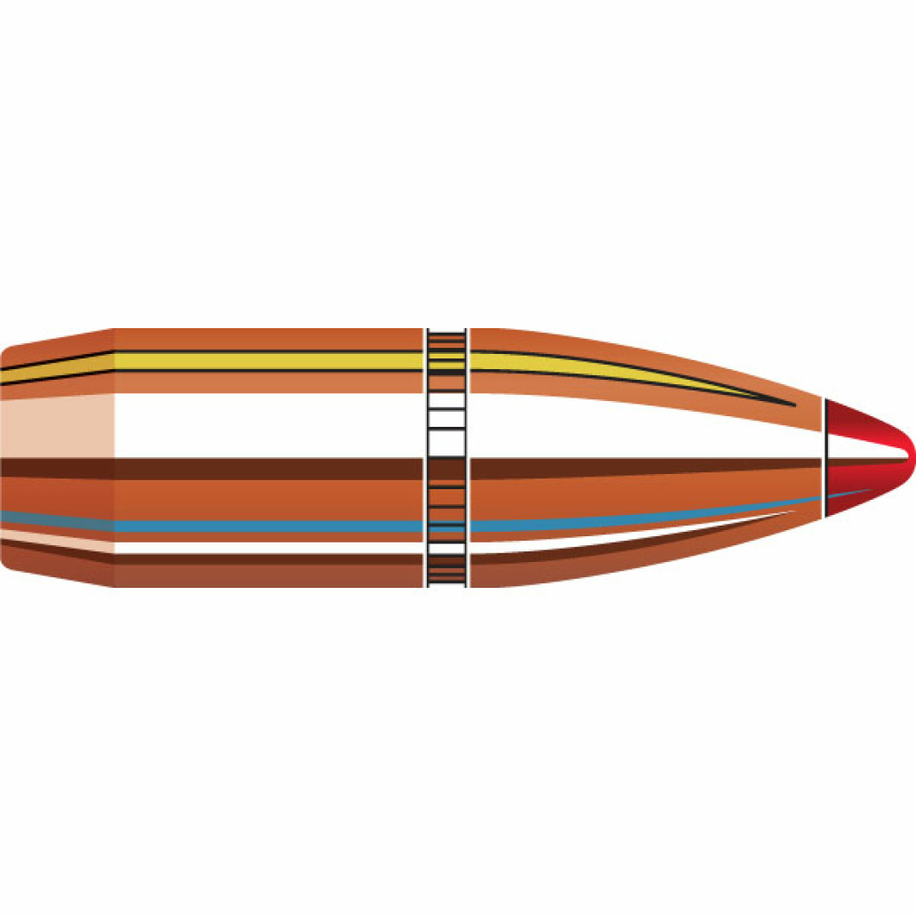 Hornady FTX Rifle Bullets En kula som revolutionerat ammunitionen för bygelrepetergevär. En spetsig design med bättre ballistik och precision