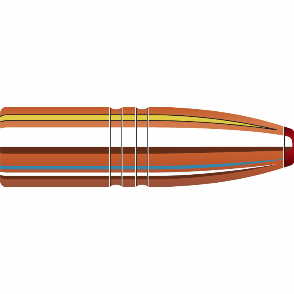 Hornady ECX Bullets 9.3 Hornadys blyfria ”drevjaktskula” med plattnosspets. Utvecklad för att snabbt expandera, utan att splittras.