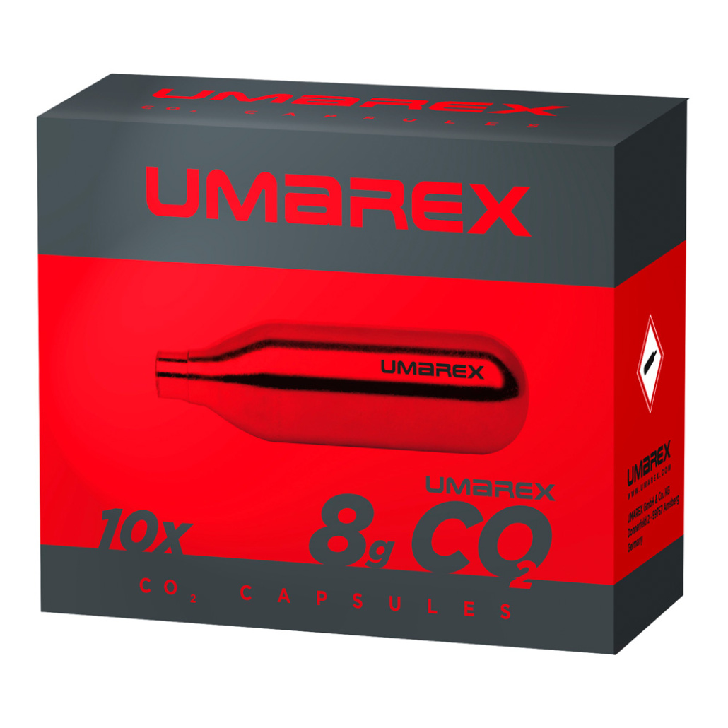 Umarex Kolsyrepatroner 8gr Co2 OBS! PASSAR ENDAST till följande pistol i vårt sortiment T4E Tactical Pistol Compact TP50 Art.nr FP2.4589