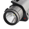 Vapenlampa inbyggt lasersikte 200lumen Remote kabel medföljer för montage på framstocken på gevär mm. drivs av 2 styck CR123A batterier, smidig storlek!