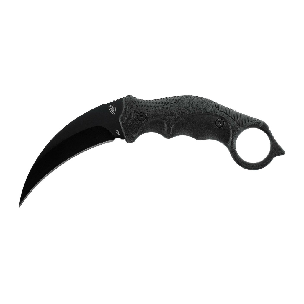 Karambit Elite Force EF717 är en prisvärd taktisk kniv med hawkbill blad totallängd 190mm med polymerhölster från Elite Force sortimentet av knivar!