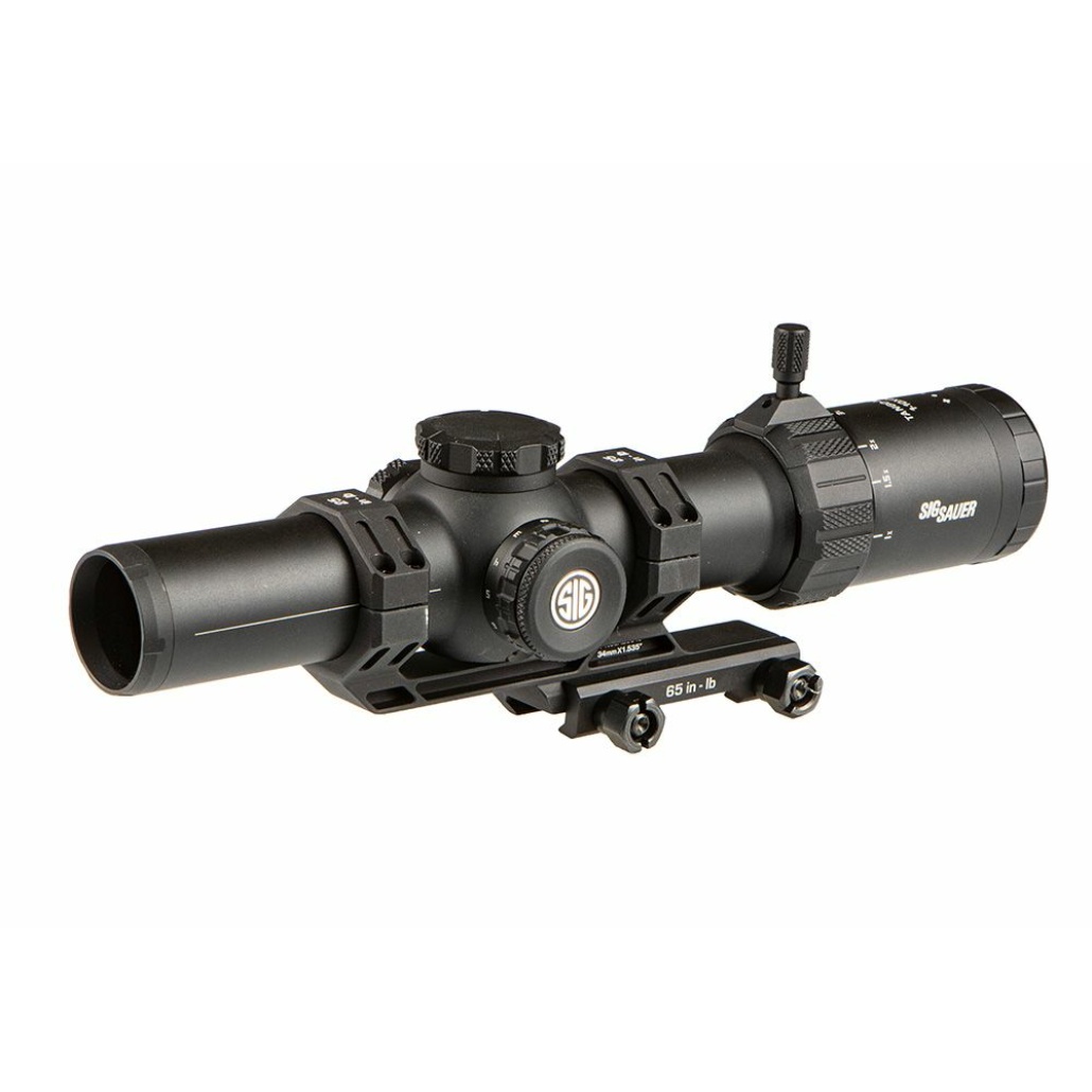 Sig Sauer TANGO-MSR LPVO är ett högpresterande belyst sikte med 34mm tub. Lågförstorande vilket passar perfekt för snabba serier på korta avstånd.