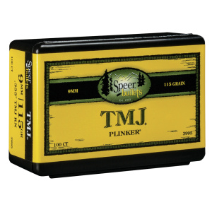 Speer TMJ RN Target It’s cleaner, more accurate and more consistent than any FMJ. uses Uni-Cor® technology. Levereras i 100/box.