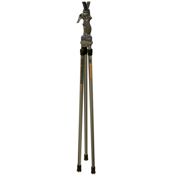 Skjutstöd Primos Trigger Stick Gen. III Tripod med tre ben ger skjutstödet en överlägsen stabilitet och flexibel höjdjustering (61-157 cm)