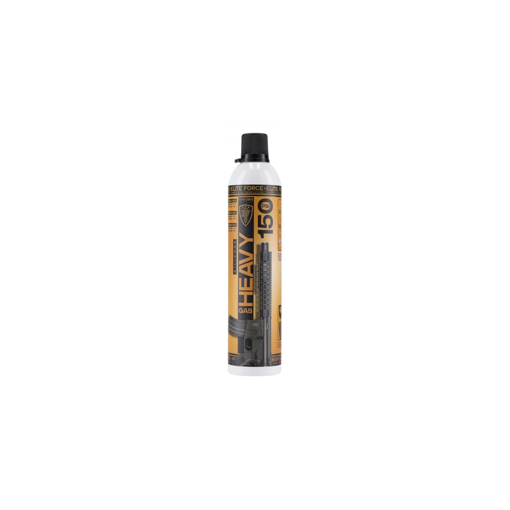 Elite Force Heavy Gas Maintance 560ml Special suitability for GBB rifles. Servicing silicone oil content. Best operating temperature: 2,5°C to 14°C.
