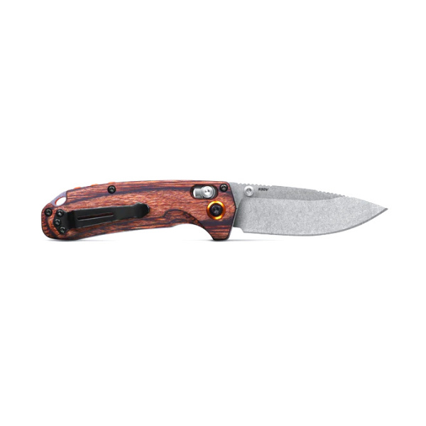 Benchmade 15032 North Fork en kraftfull specialdesignad fällkniv som kombinerar funktionaliteten hos en jaktkniv med mångsidigheten hos en EDC kniv