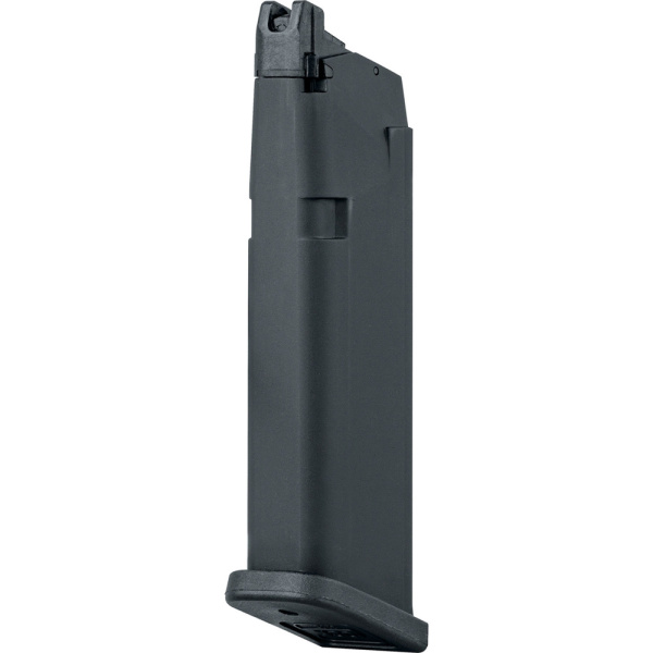 Glock Magasin 17/45 Gen5 MOS GBB 6mm är ett 20-skotts magasin som passar artikelnummer FP2.6475     Glock 17 Gen5 MOS GBB 6mm